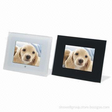 LCD Photo Frame with USB Interface and Remote Control, Measuring 3.5 and 5.6 Inches